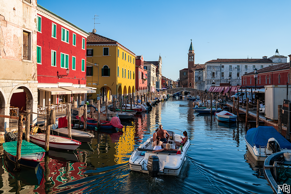 Stadt Chioggia Venezien Adria Italien