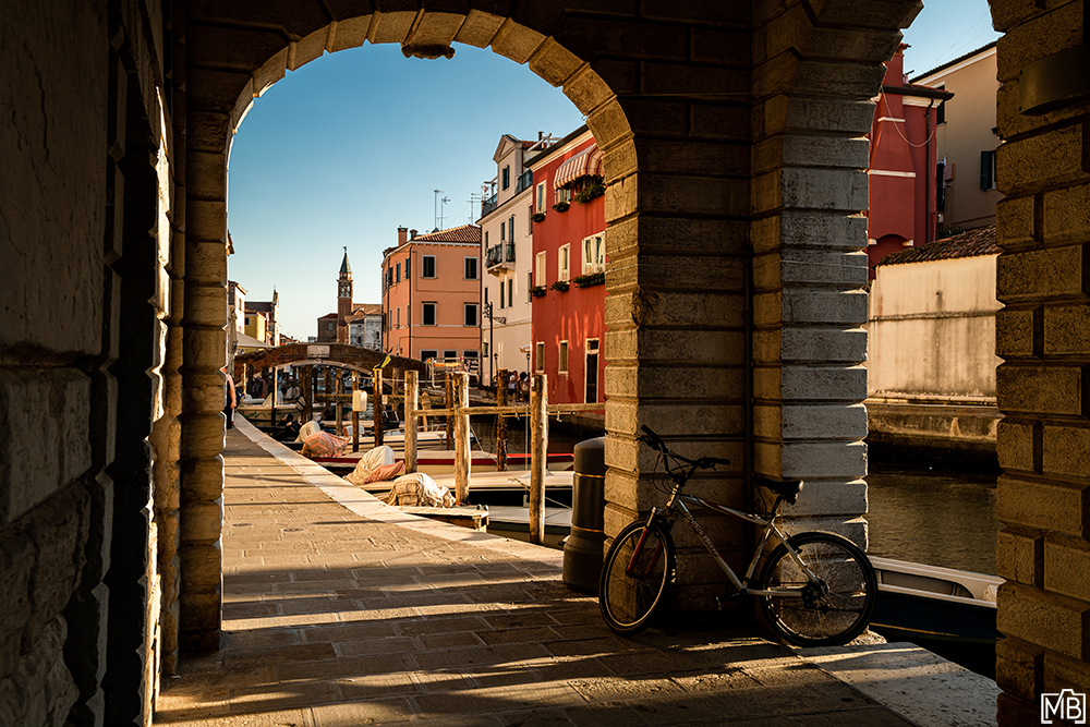 Stadt Chioggia Venezien Adria Italien