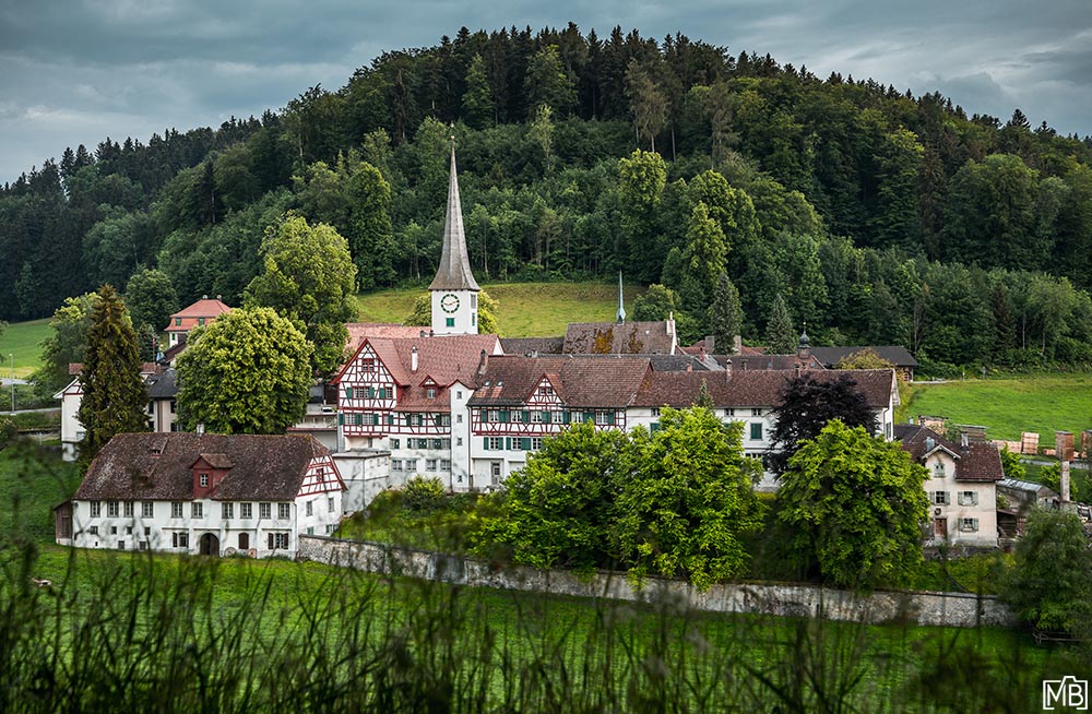 Städte und Dörfer Magdenau Gossau Flawil Kloster Sommer St. Gallen Schweiz