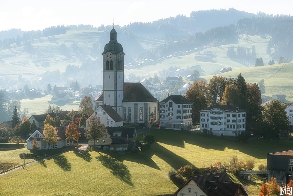 Städte und Dörfer Schlatt-Haslen Appenzellerland Ostschweiz Schweiz